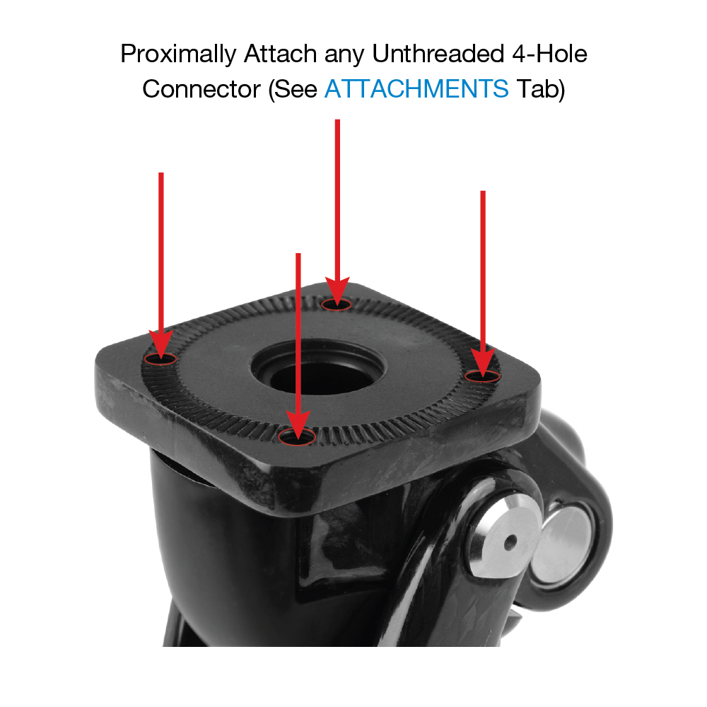 DAW 4-Hole Top Knee Proximal Attachment